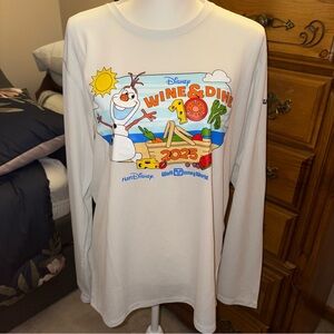 Rundisney 2025 Wine & Dine 10k Long Sleeve Shirt